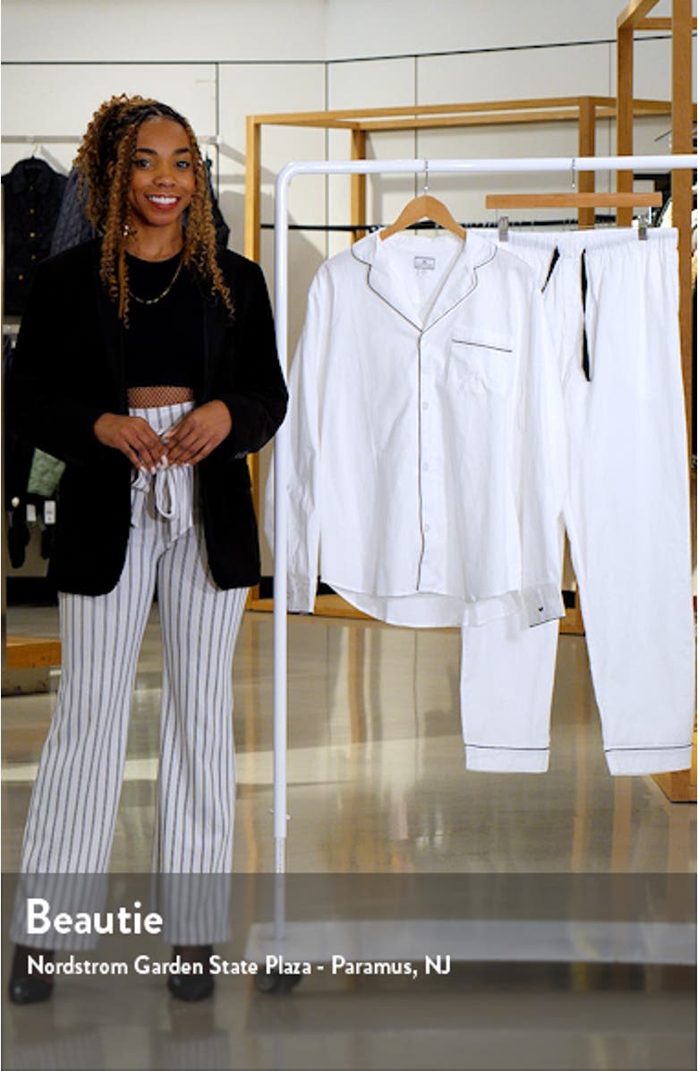 Contrast Piping Pajamas, sales video thumbnail