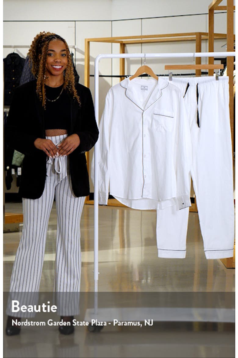Classic Cotton Twill Pajama Set video