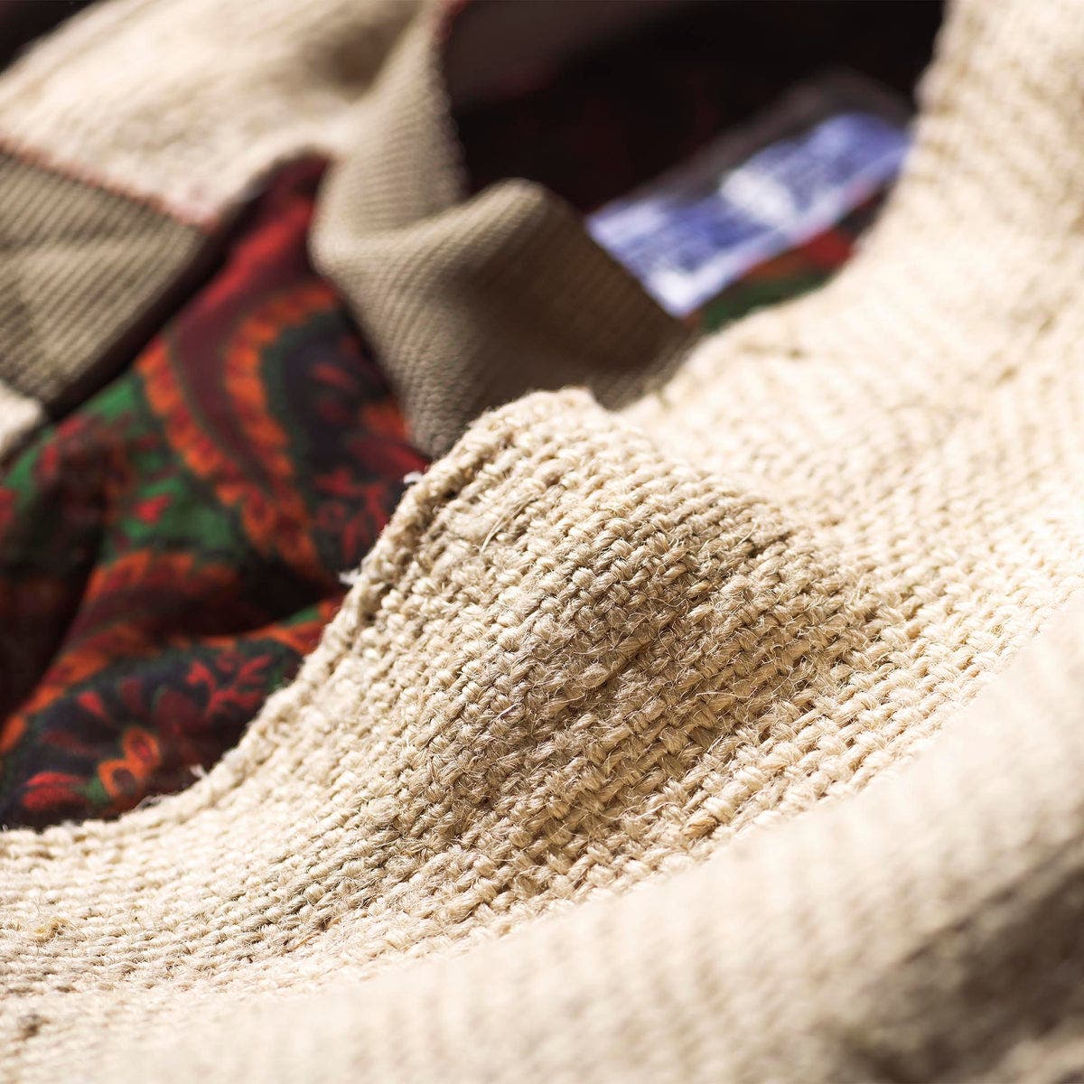 PUEBCO Jute Grain Shoulder Bag, Alternate, color, 