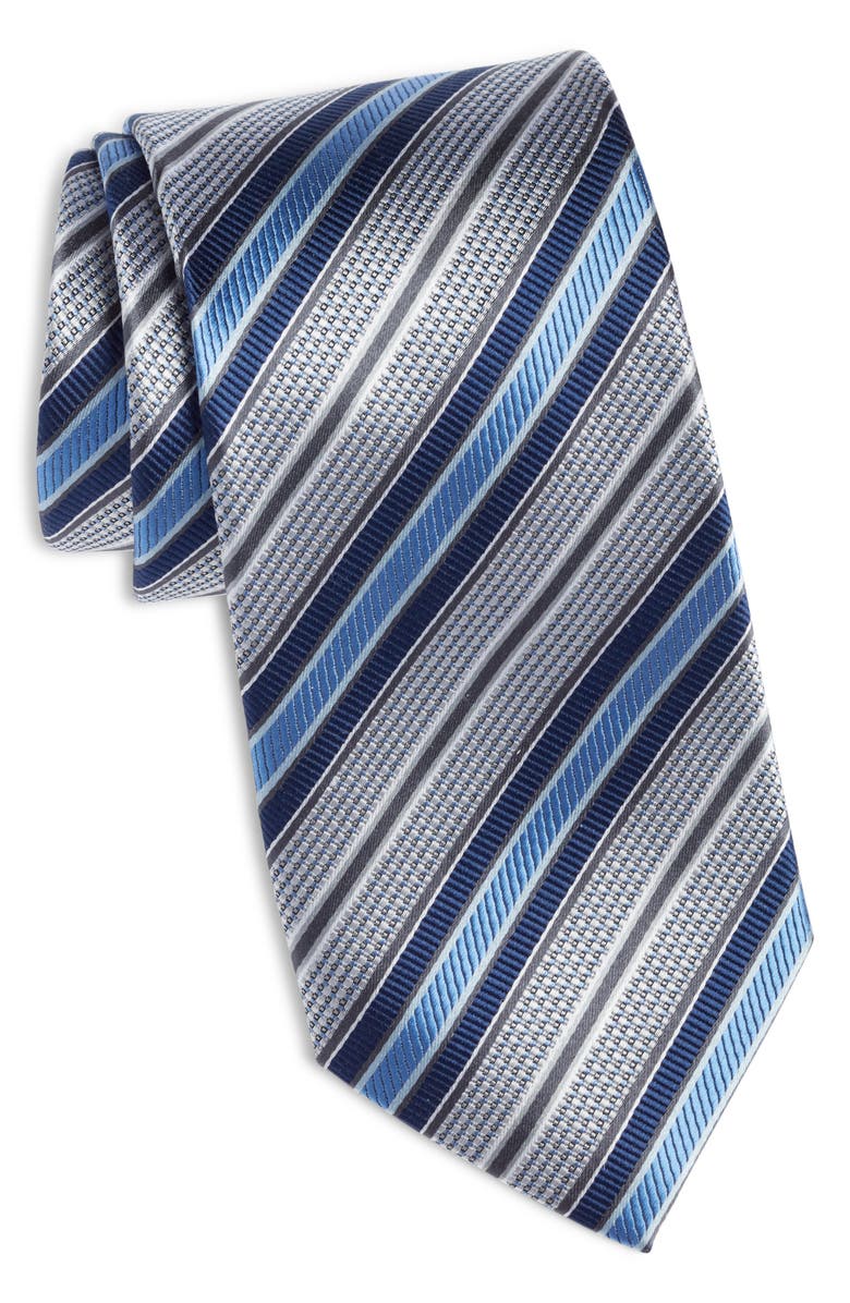 Nordstrom Stripe Silk Tie, Main, color,