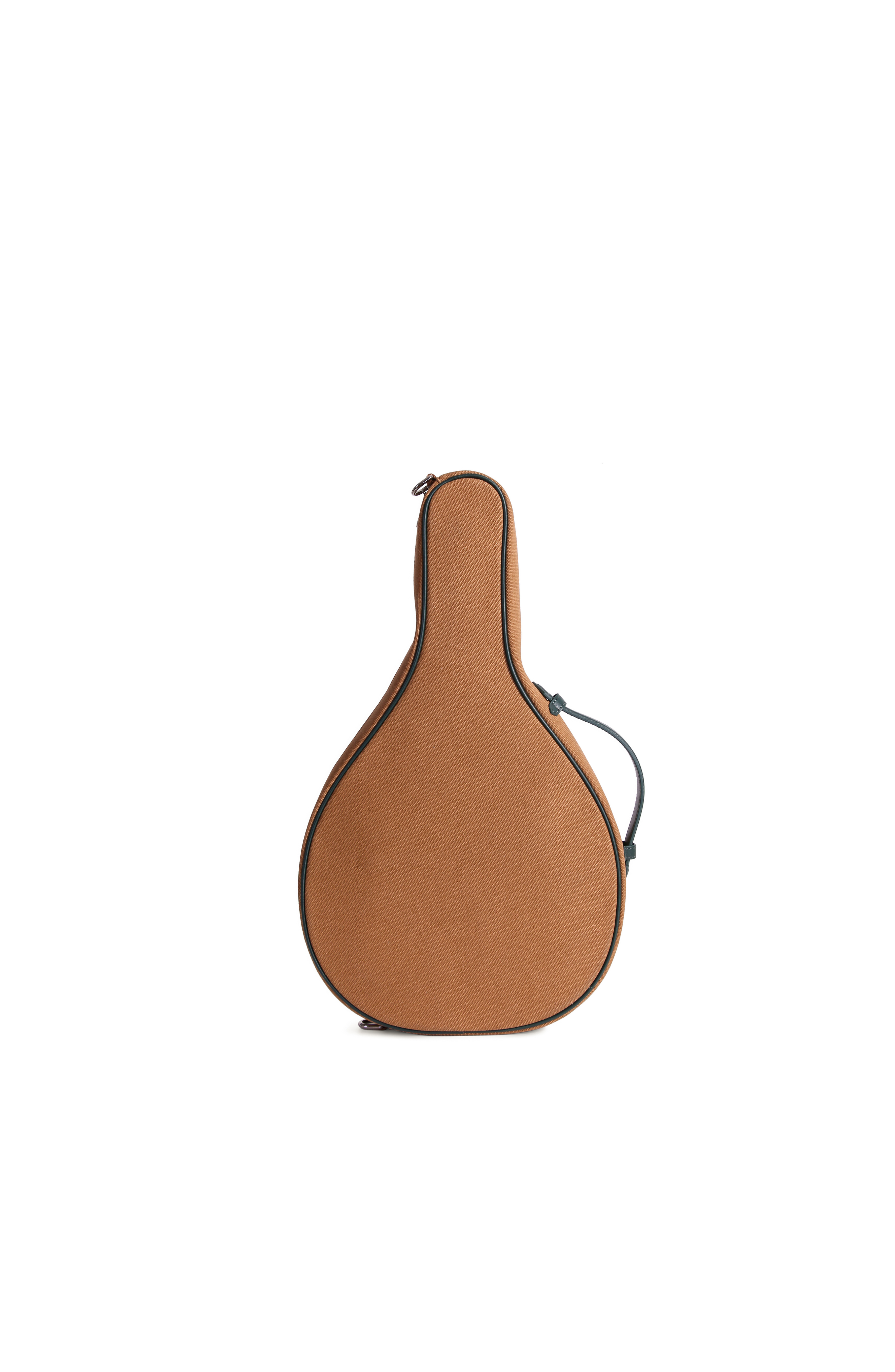 JURGI Padel Racket Canvas and Leather  Bag, Alternate, color, Camel/Green