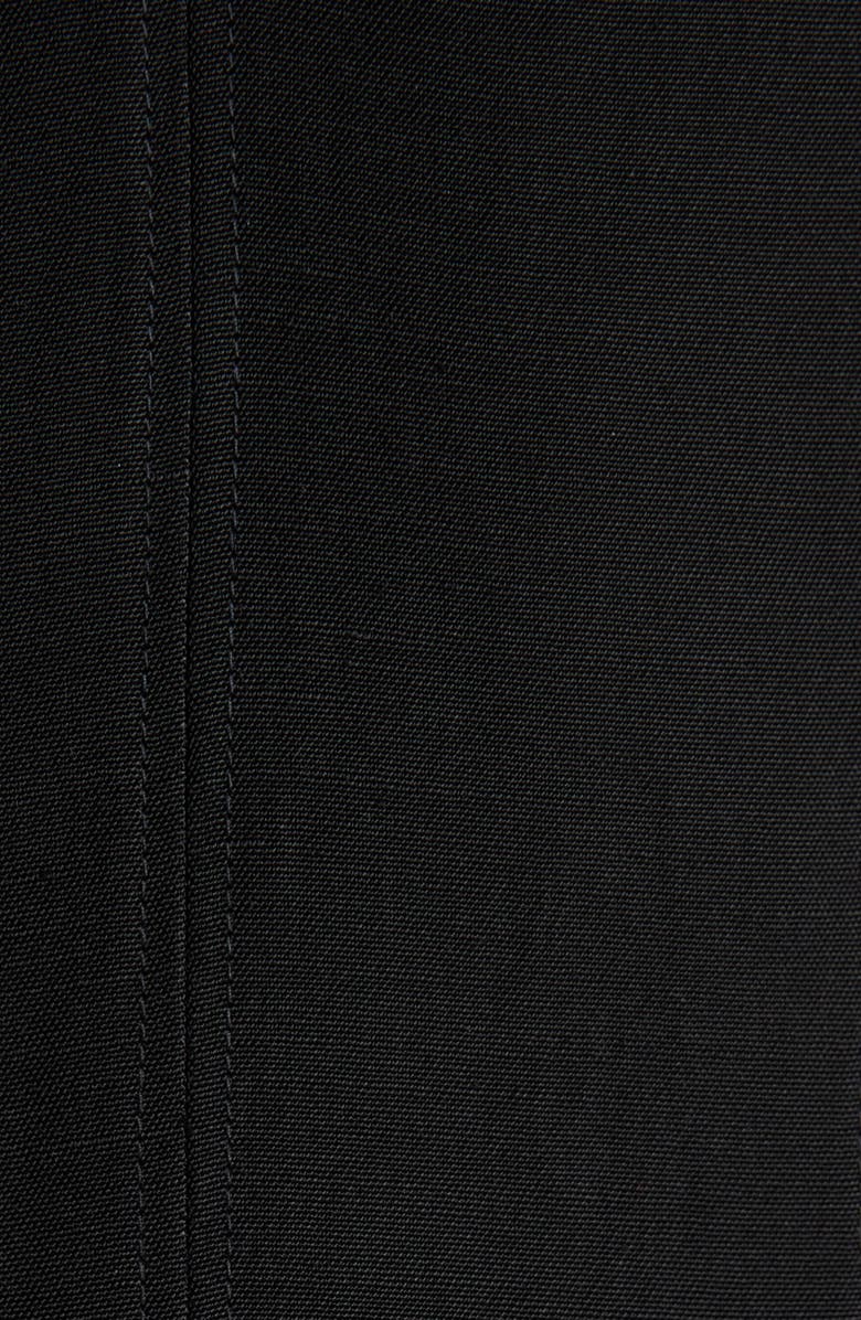 Bottega Veneta Liberta Buckle Sheath Dress, Alternate, color, 1000 Black