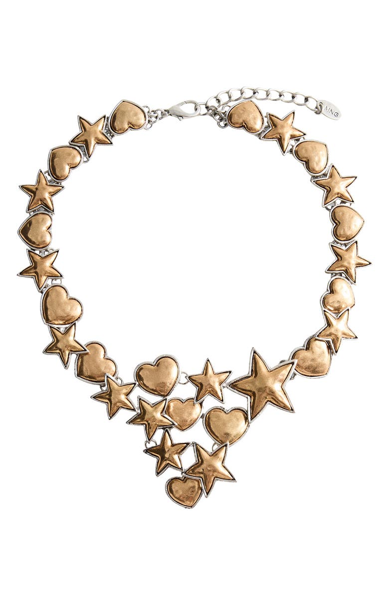 MANGO Contrasting Necklace, Main, color, 