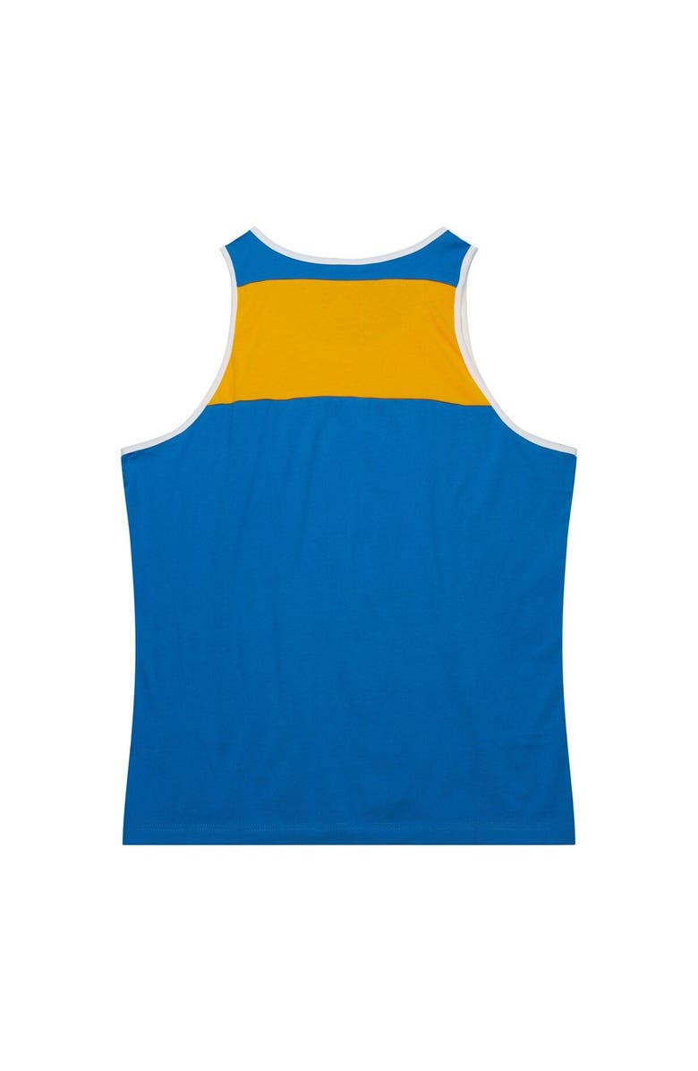 Mitchell & Ness Men's Mitchell & Ness Royal/Gold Los Angeles Rams Gridiron Classics Heritage Colorblock Tank Top, Alternate, color, Royal