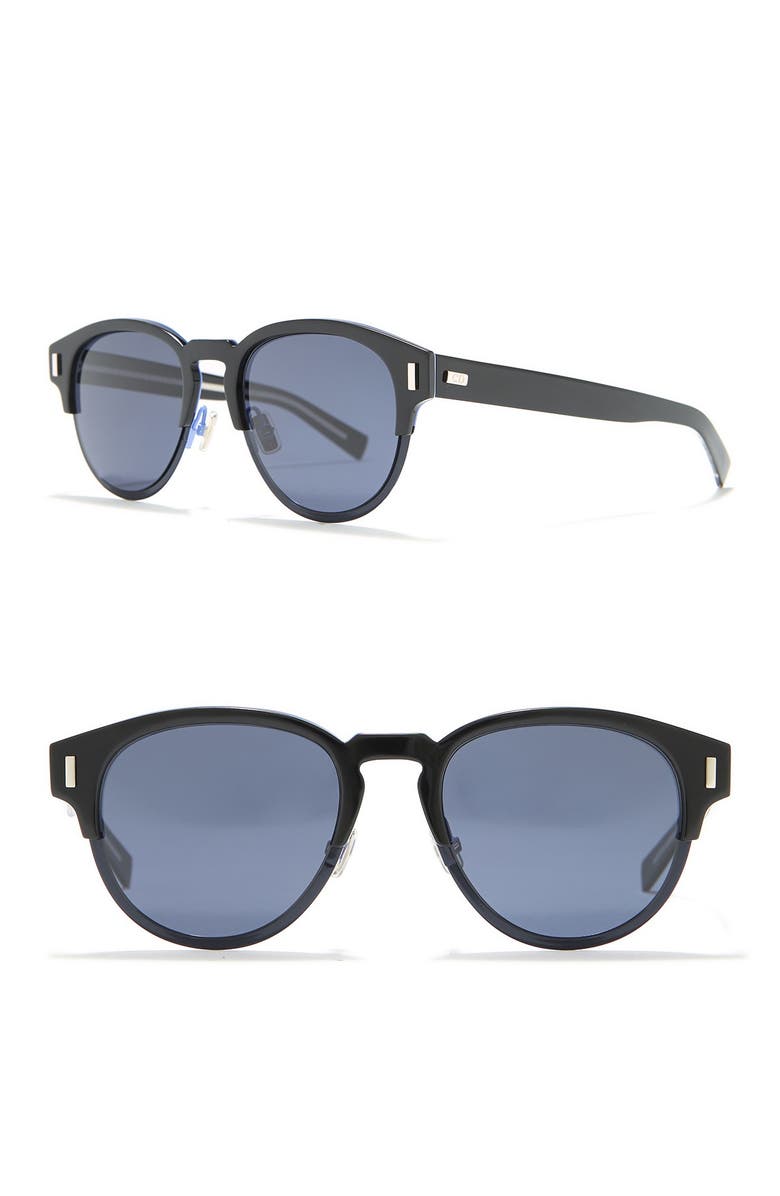DIOR HOMME 52mm Oval Sunglasses, Main, color,