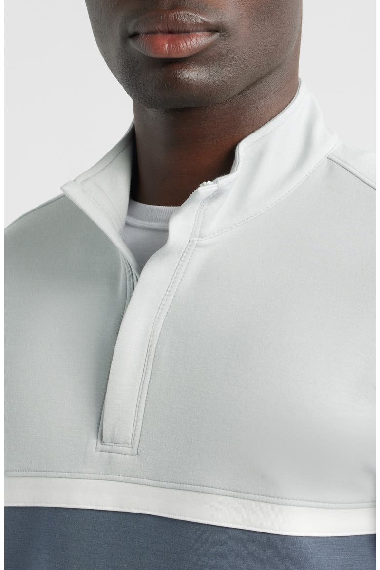 Owen Chest Stripe Golf Quarter Zip, Alternate, color, GLACIER-GRAPHITE