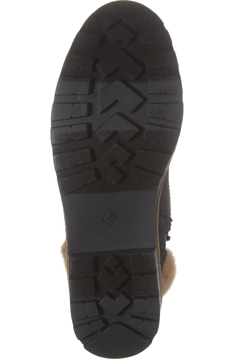 Steve Madden Alaska Lace-Up Bootie with Faux Fur Cuff, Alternate, color,