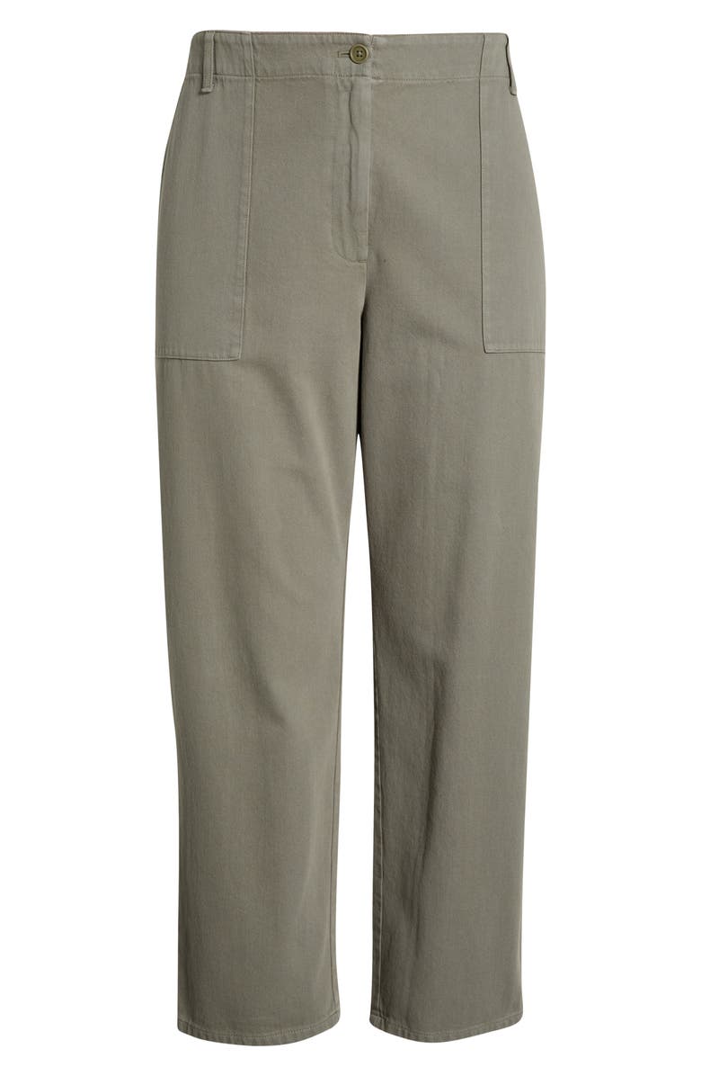 Eileen Fisher Garment Dyed Utility Pants, Alternate, color, Bay Leaf