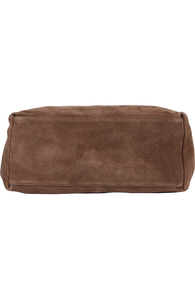 Lucky Brand Clem Leather Hobo Bag, Alternate, color, Dark Cappucino