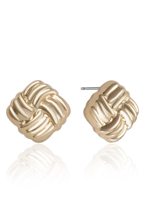 Love Knot Stud Earrings