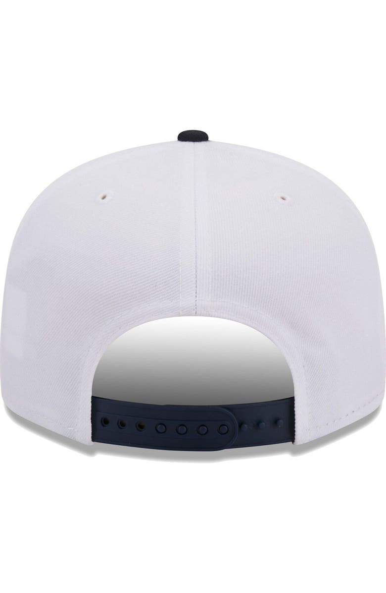 New Era Men's New Era White/Navy New York Yankees Crest 9FIFTY Snapback Hat, Alternate, color, 