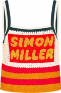 SIMONMILLER Dibby Crochet Top
