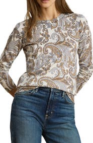 Lauren Ralph Lauren Paisley Sweater