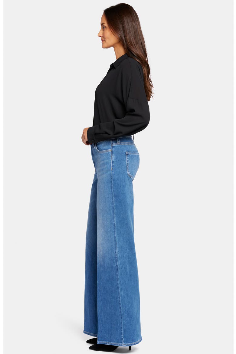 Mia Palazzo High Waist Flare Jeans, Alternate, color, FAIRMONT