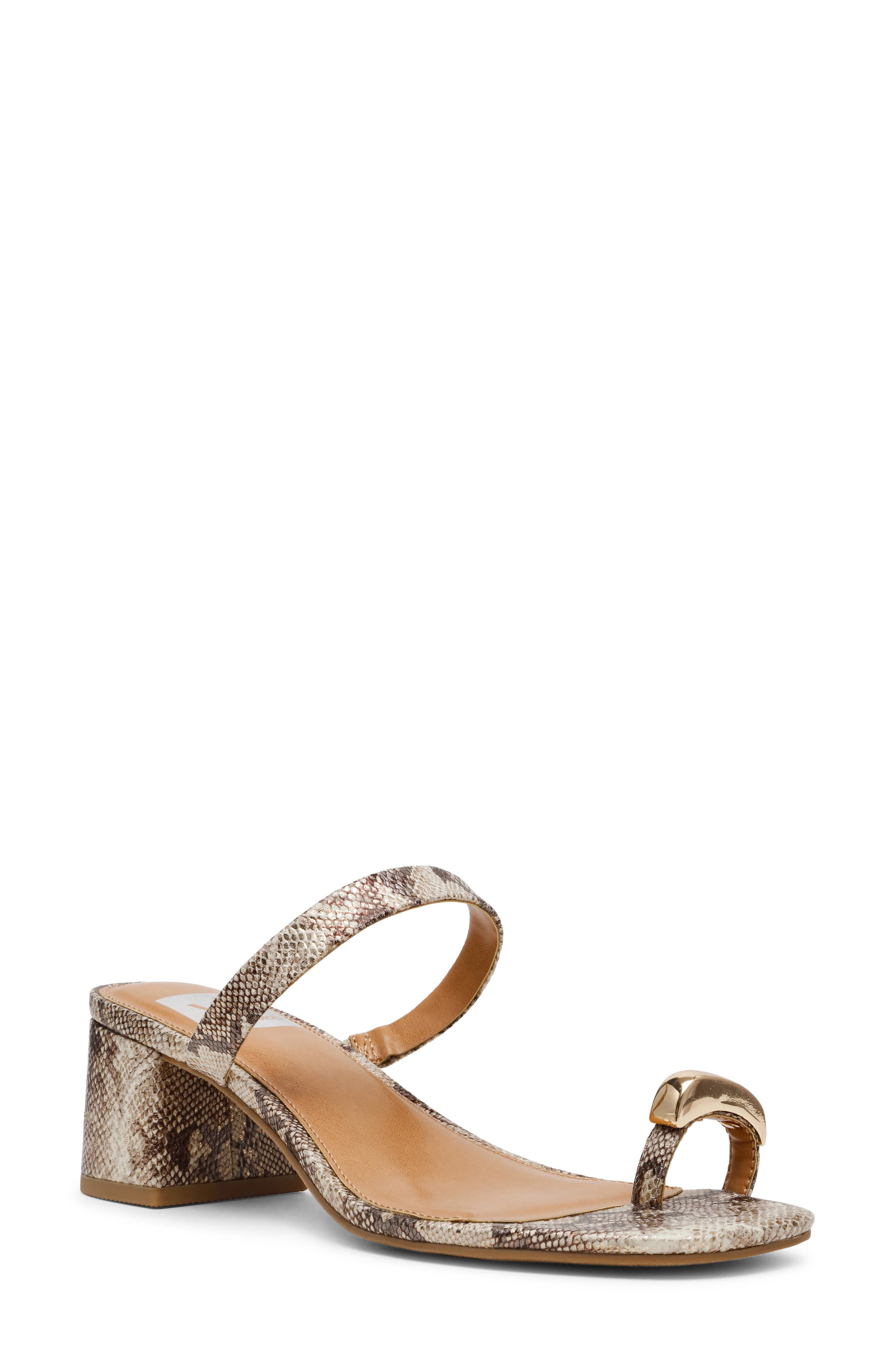 DV by Dolce Vita Legend Toe Loop Block Heel Sandal, Main, color, Exotic