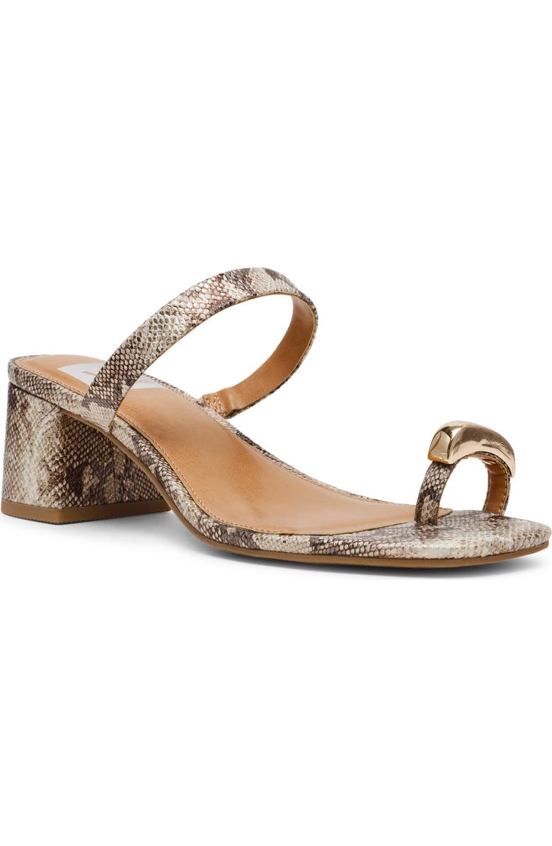 DV by Dolce Vita Legend Toe Loop Block Heel Sandal, Main, color, Exotic