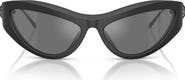 Swarovski 60mm Cat Eye Sunglasses