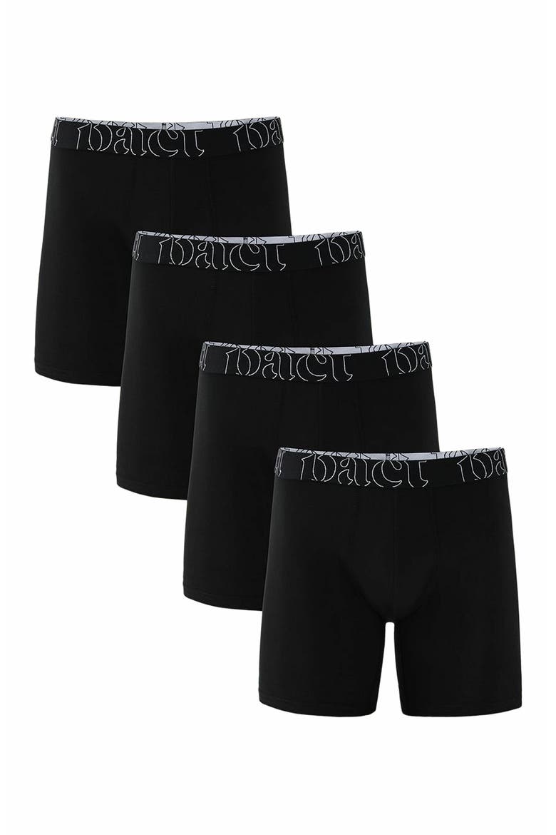 Organic Cotton Everyday Extended Boxer Brief 4-Pack, Main, color, Pact Signature