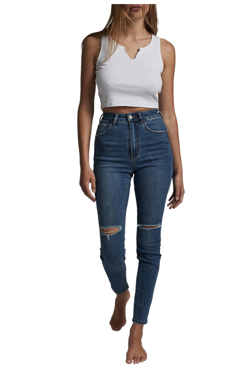 Cotton On High Rise Skinny Jeans, Alternate, color, 