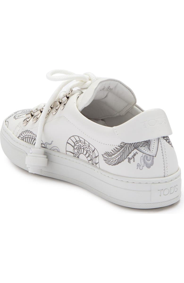 Tod's Mocassino Dragon Leather Sneaker, Alternate, color,