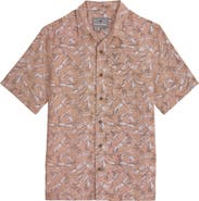 ROYAL ROBBINS Camino Pucker Short Sleeve Recycled Polyester Button-Up Shirt