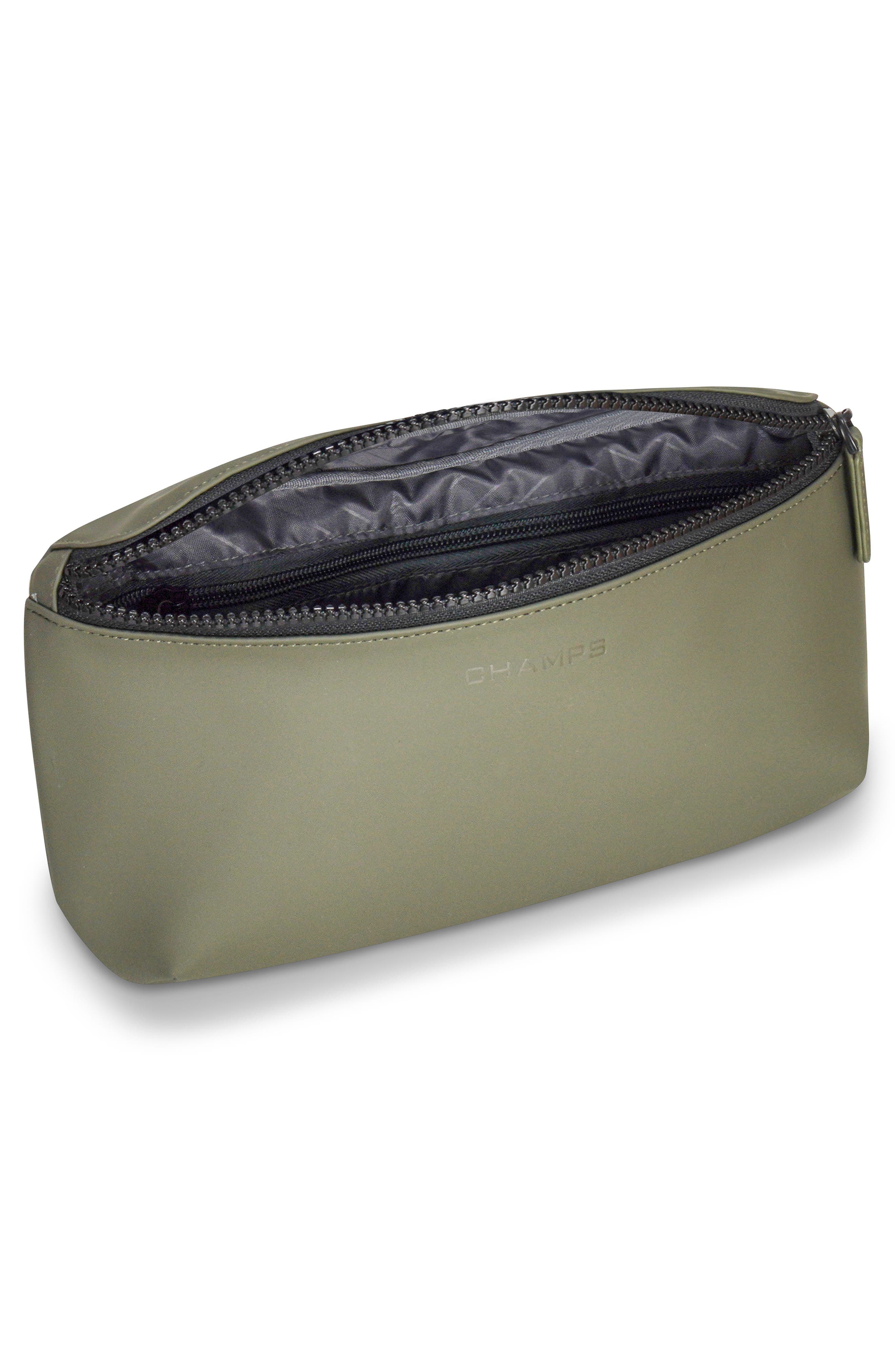 CHAMPS Onyx Waterproof Belt Bag, Alternate, color, Green