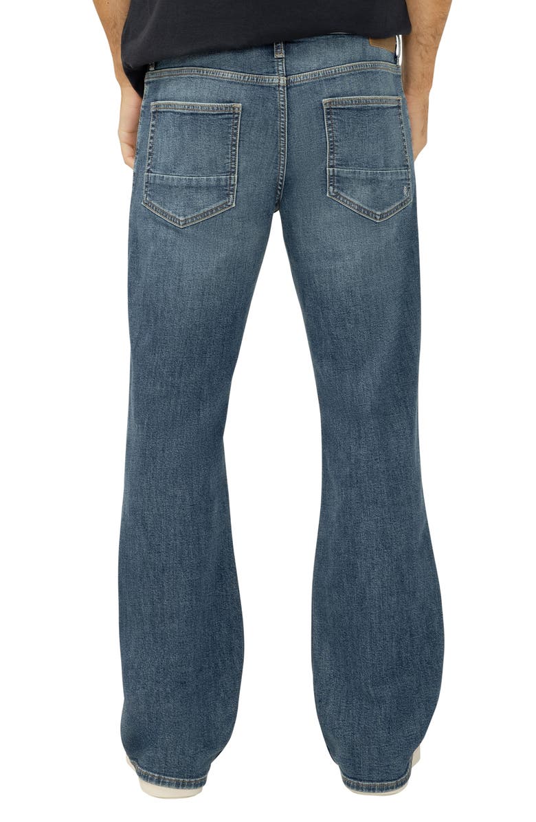 Silver Jeans Co. Zac Relaxed Fit Straight Leg Jeans, Alternate, color, 
