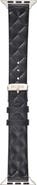BCBG Quilted Faux Leather Apple Watch® Watchband