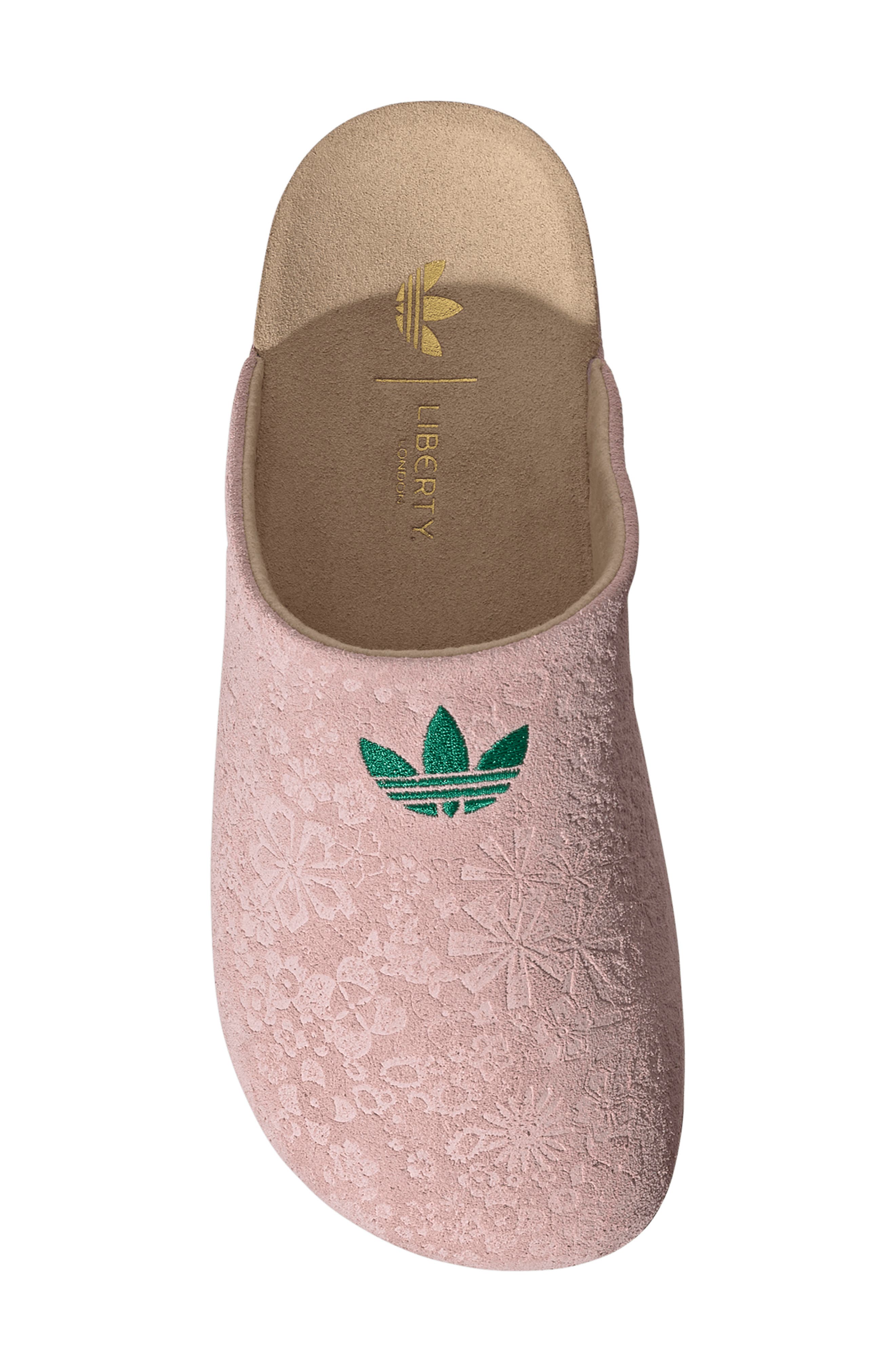 adidas Adiumule Slide, Alternate, color, Sandy Pink/ Bold Green/ Gum5