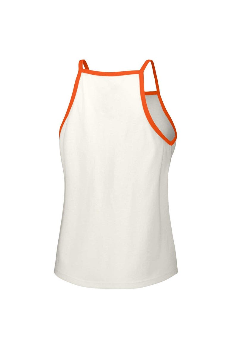 Women's Lusso  White San Francisco Giants Nadine Halter Tank Top, Alternate, color, White