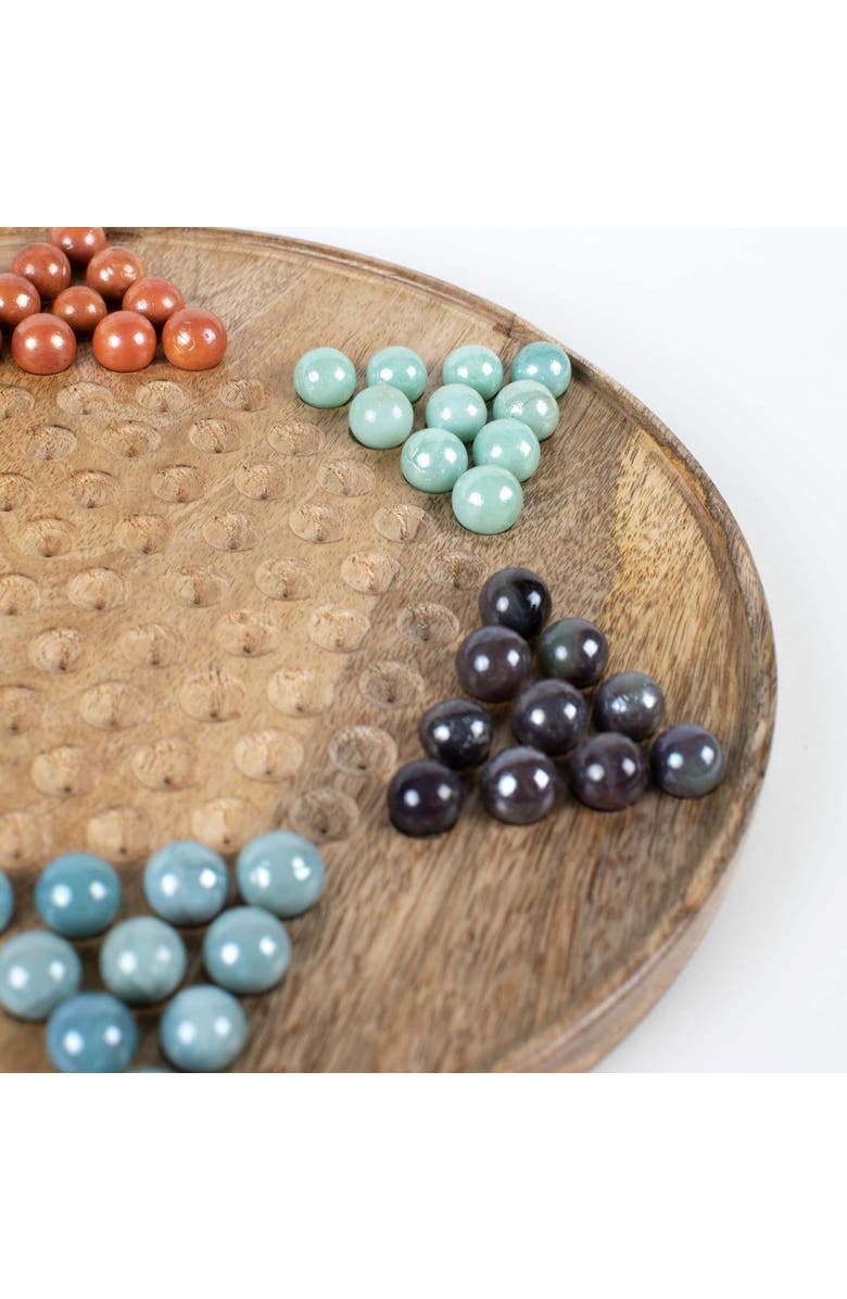 Ten Thousand Villages Star Checkers Game, Alternate, color,