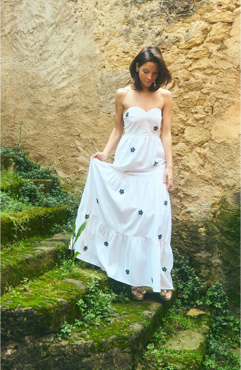 Eddy Days Gown, Alternate, color, White