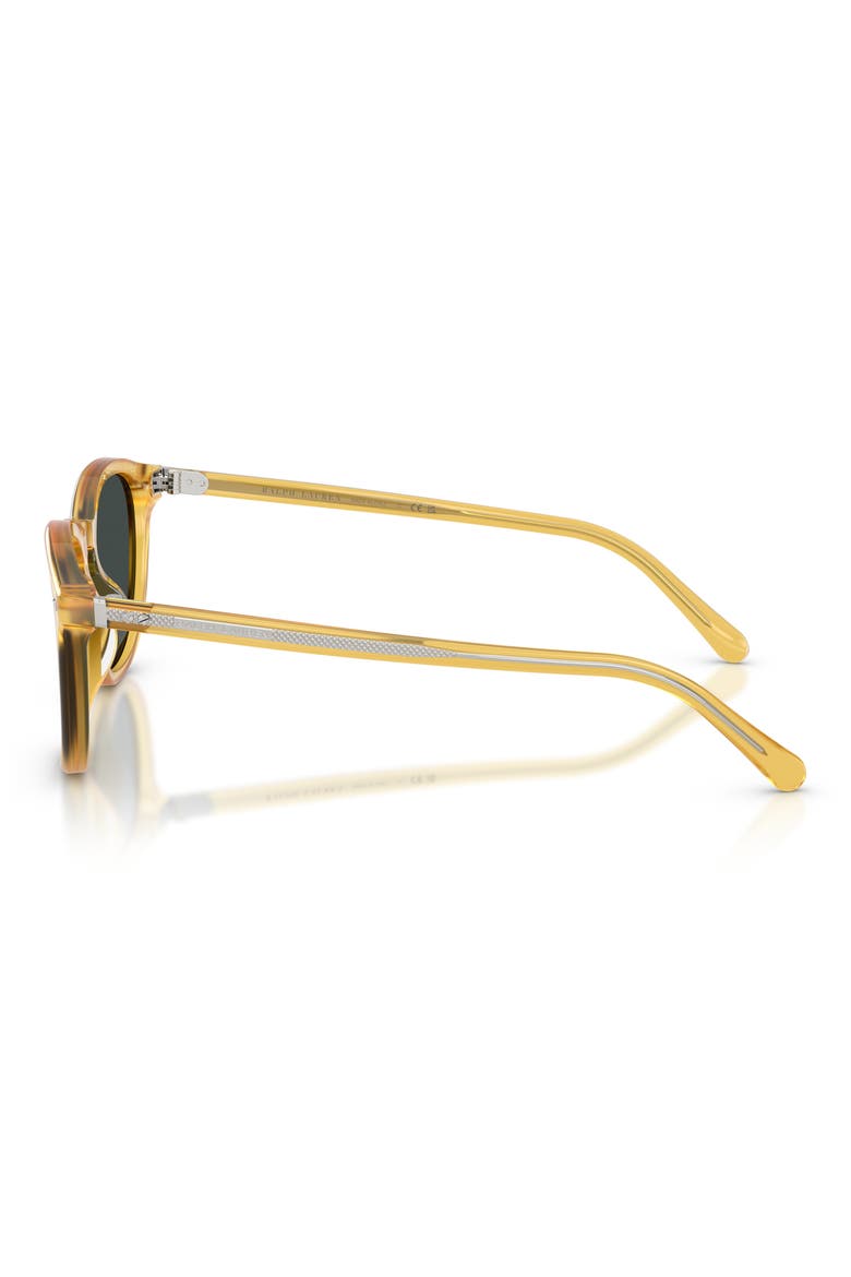 53mm Phantos Sunglasses, Alternate, color, OPAL HONEY / DARK GREY GREEN