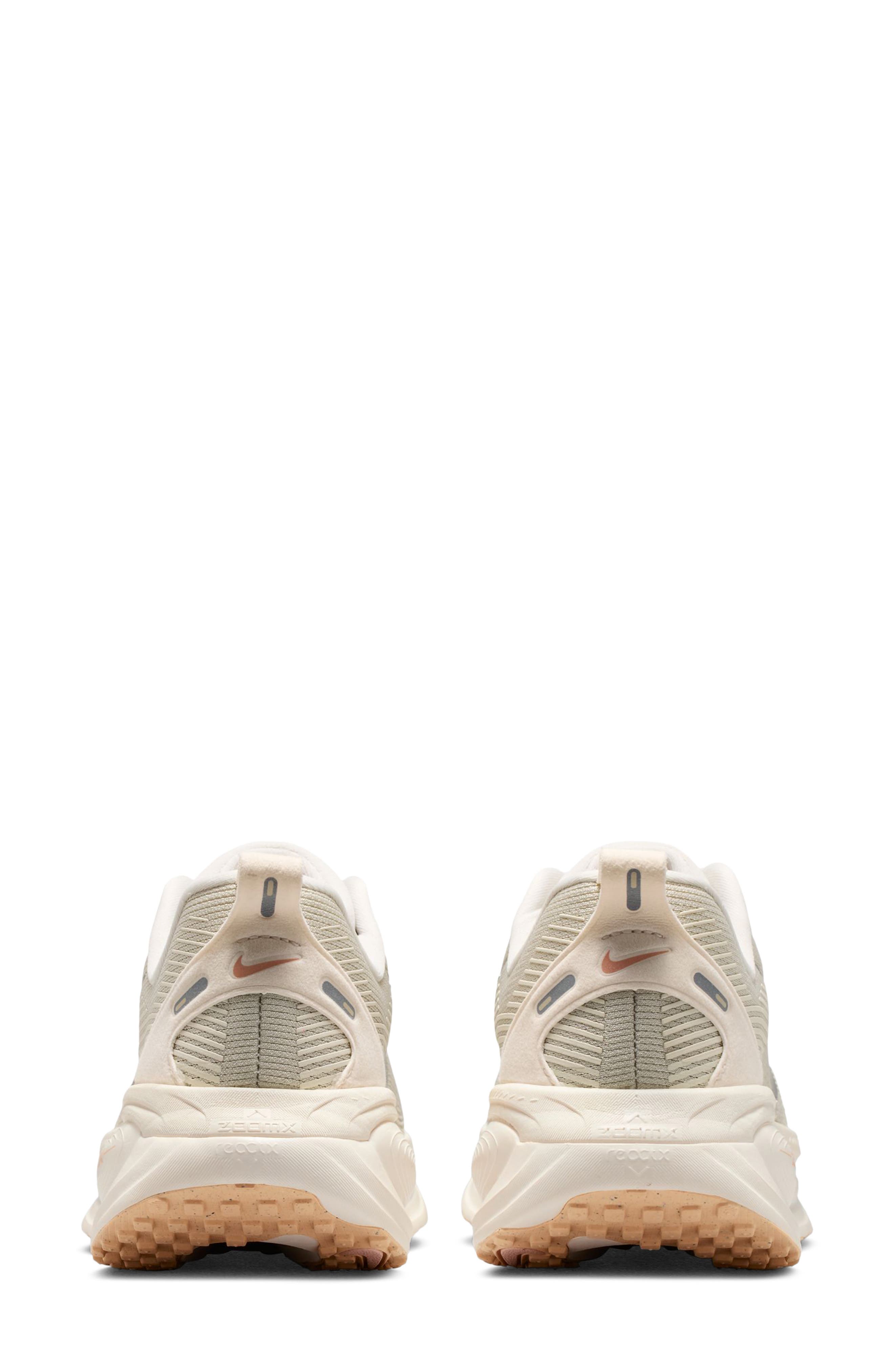 Vomero 18 Running Shoe, Alternate, color, LIGHT BONE/ SILVER/ ORANGE
