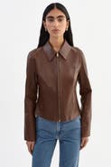 LAMARQUE Clarie | Reversible Leather Jacket