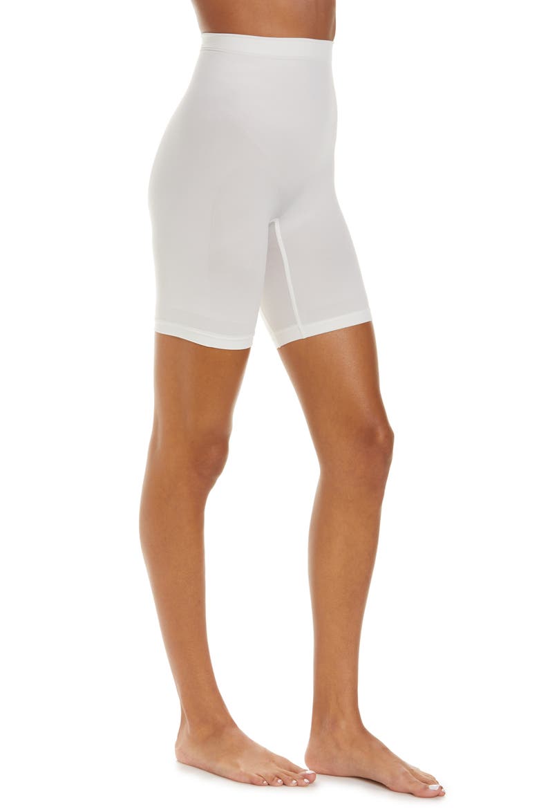 Sculpting Mid Thigh Shorts, Alternate, color, MARBLE