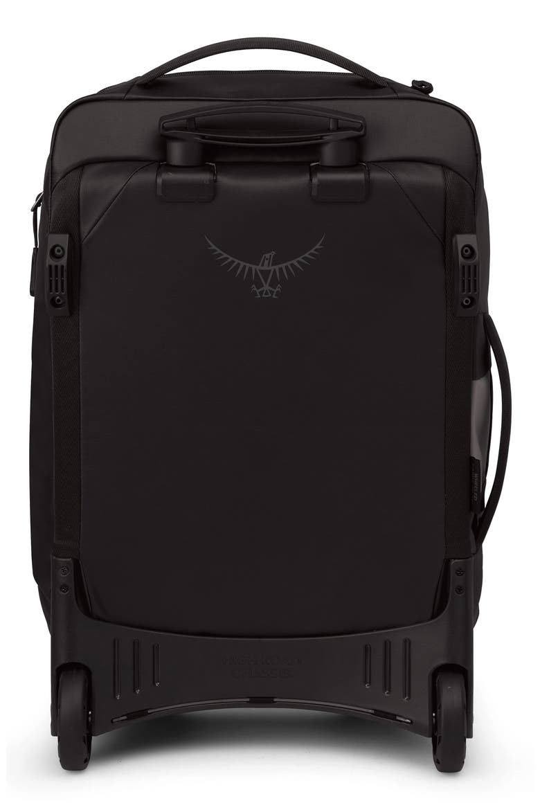 Transporter 38-Liter Wheeled Carry-On Luggage, Alternate, color, RAVEN BLACK/BLACK