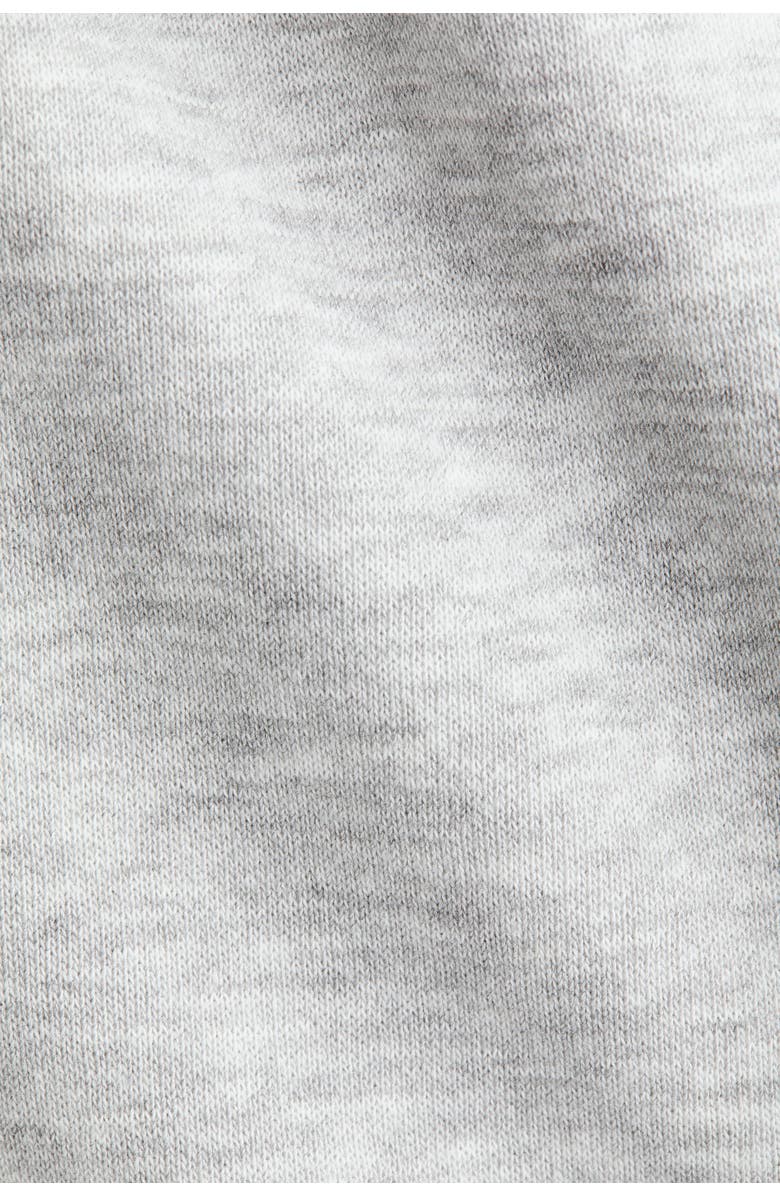 H&M Oversized Sweatshirt, Alternate, color, Light Gray Melange