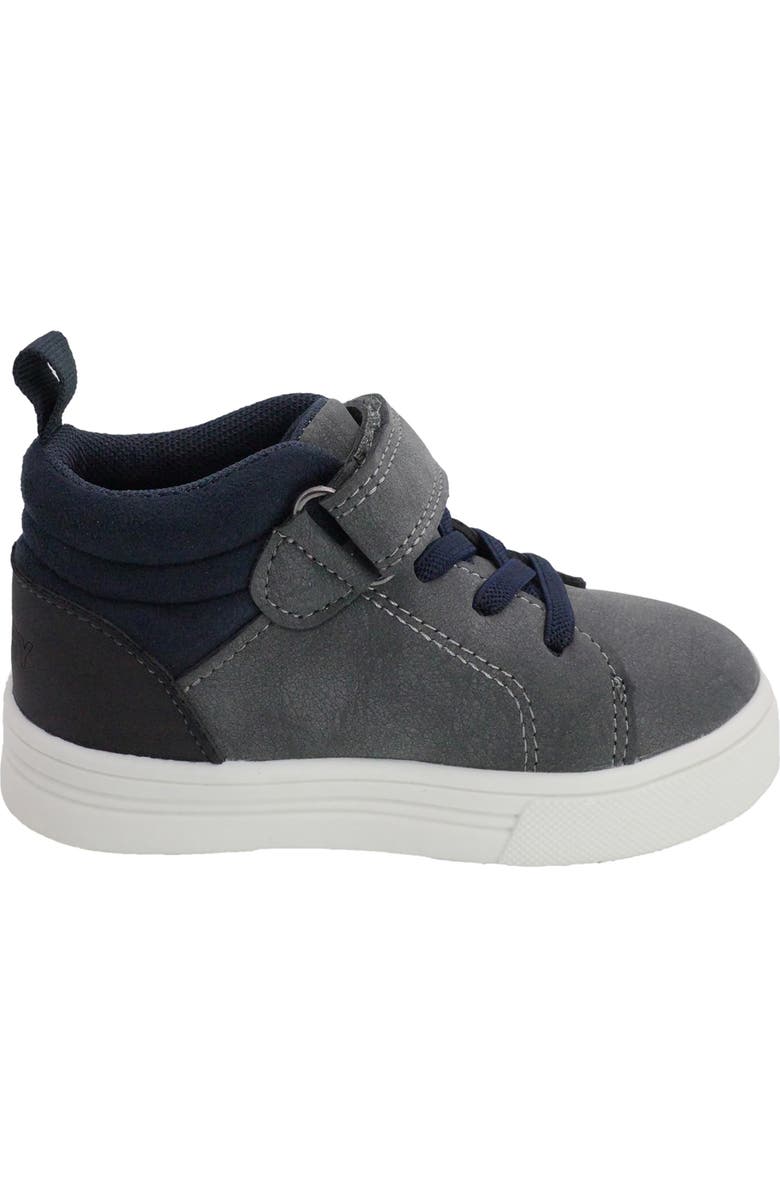 Sperry Kids' Strap Sneaker, Alternate, color, Gray/ Charcoal