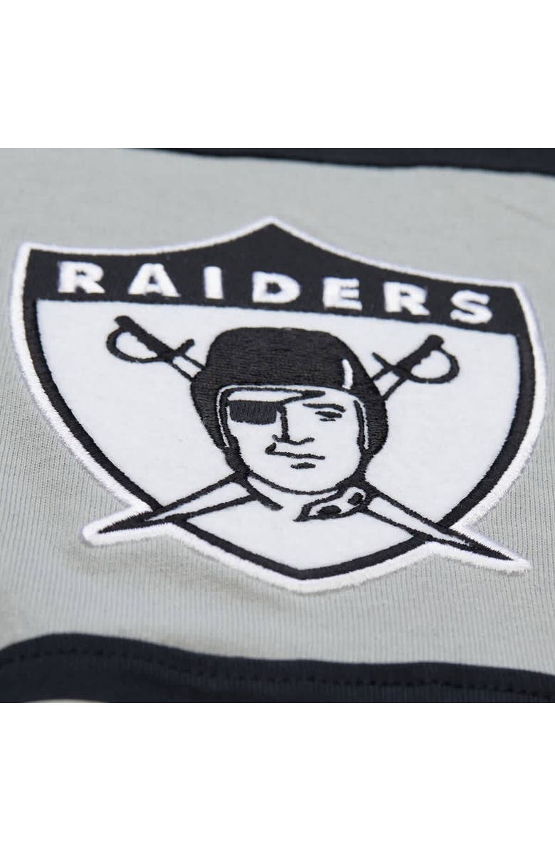 Mitchell & Ness Men's Mitchell & Ness Black Oakland Raiders Retro Colorblock Tank Top, Alternate, color, Black