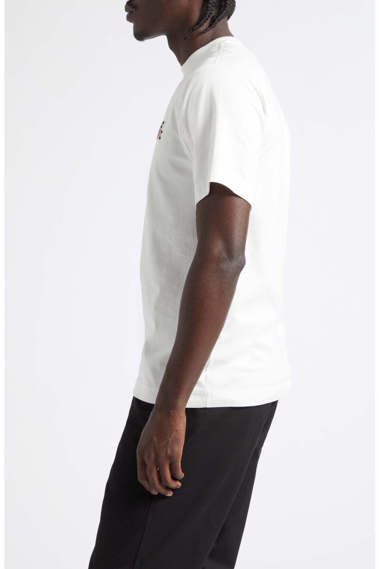 Seth Slim Fit EKD Embroidered T-Shirt, Alternate, color, CHALK