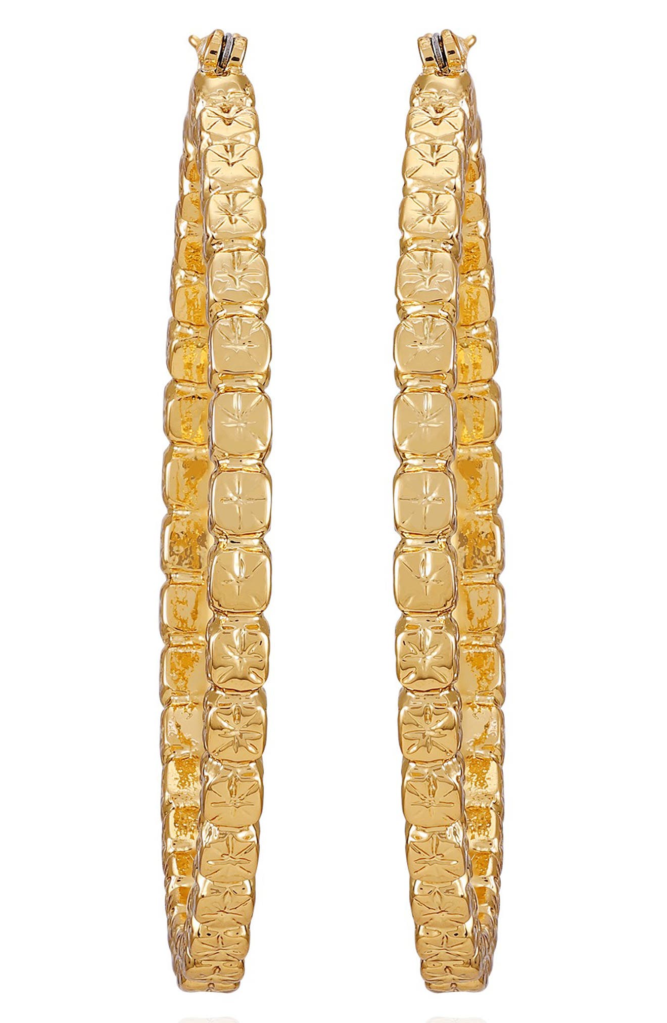 Vince Camuto Had a Chain Hoop Earrings