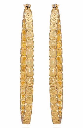 Vince Camuto Had a Chain Hoop Earrings