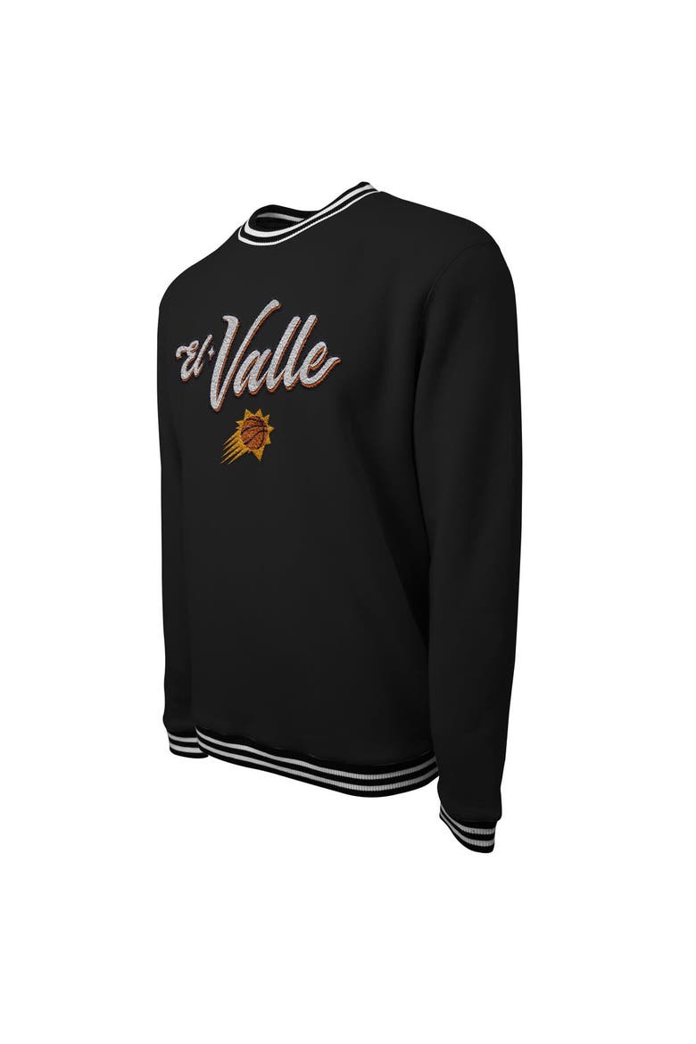 Unisex Stadium Essentials Black Phoenix Suns 2023/24 City Edition Club Level Pullover Sweatshirt, Alternate, color, Black
