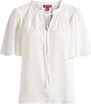Vince Camuto Tie Neck Top