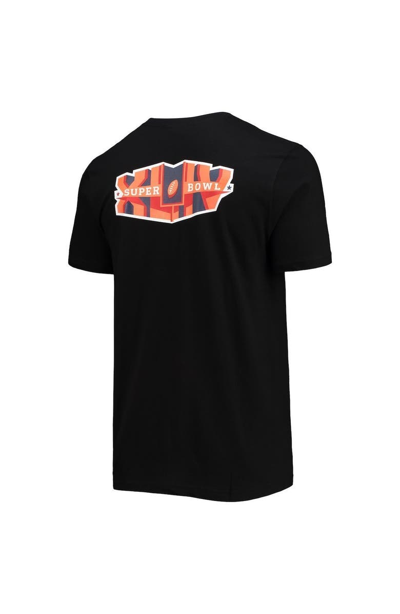 New Era Men's New Era Black New Orleans Saints Patch Up Collection Super Bowl XLIV T-Shirt, Alternate, color, 