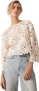 MINT VELVET Crochet Knited Top