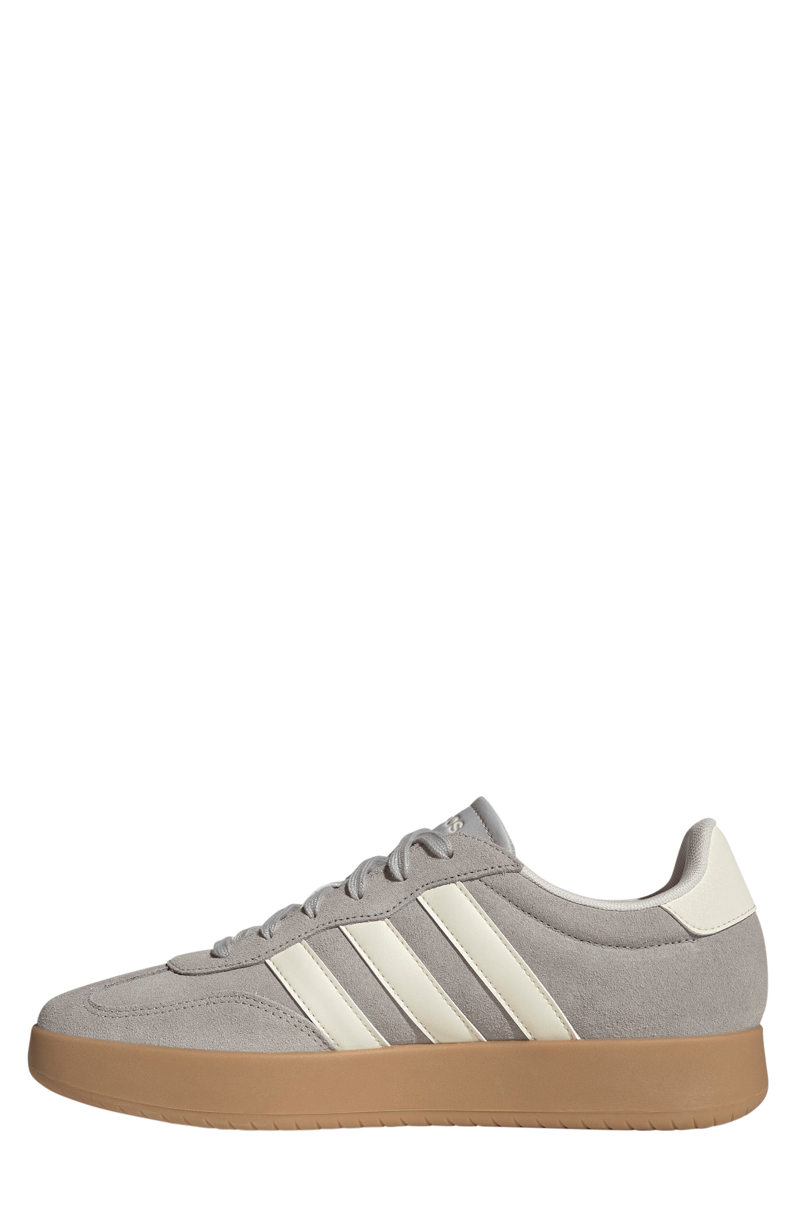 adidas Barreda Low Lace Sneaker, Alternate, color, Grey Two/ Cream White/ Gum