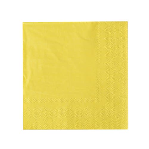Jollity & Co Shade Collection Large Napkins In Banana