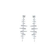 Lucy Quartermaine Shard Statement Drop Earrings